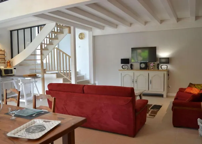 Maison De Spacieuse A La Campagne Avec Jardin Clos, Wifi, Velos Gratuits Et Equipements Bebe. - Fr-1-653-139 Prázdninový dům